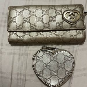 Gucci wallet and coin purse